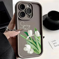 Floral Themed Phone Protective Case - Item - BYTOODAY