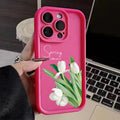 Floral Themed Phone Protective Case - Item - BYTOODAY