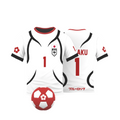 Fukaku Cosplay Anime Blue Lock U20 Japan Team White Jersey - Item - BYTOODAY