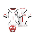 Fukaku's White Jersey Cosplay Anime Blue Lock U20 Japan Team - BYTOODAY