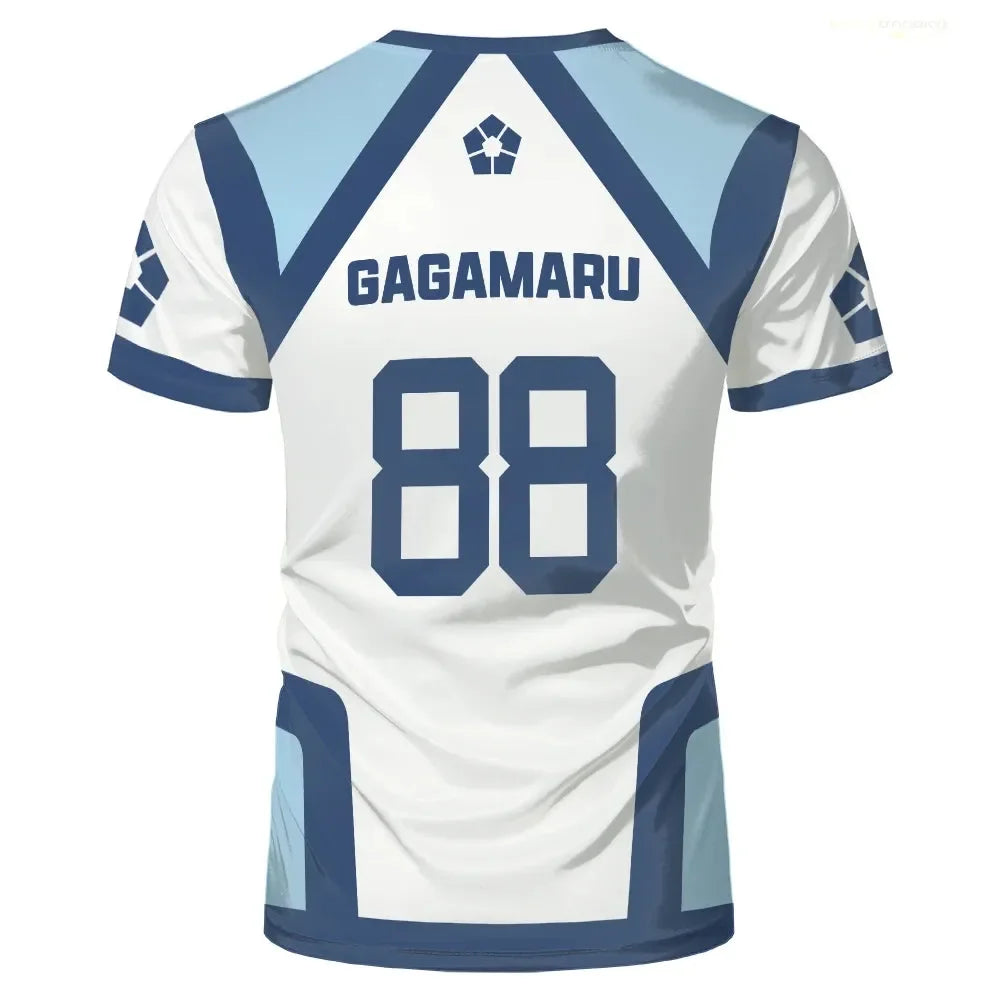 Gagamaru's Custom Jersey Blue Lock Team C - BYTOODAY