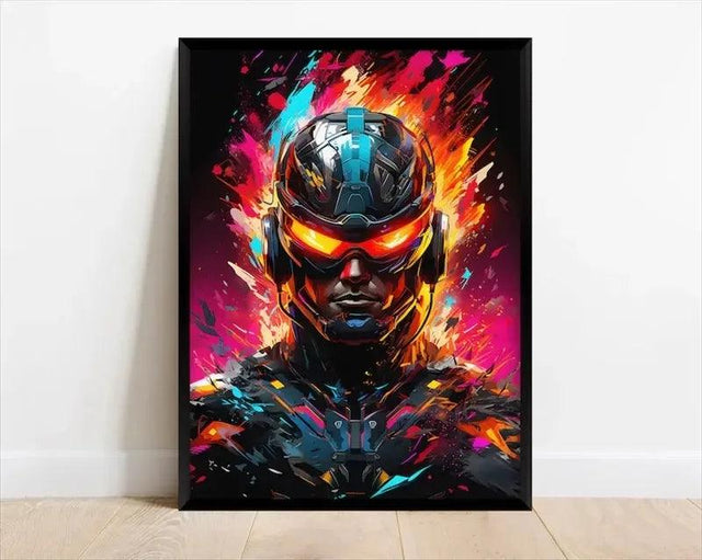 Gaming Super Hero Decorative Wall Poster - Item - BYTOODAY