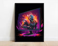 Gaming Super Hero Decorative Wall Poster - Item - BYTOODAY