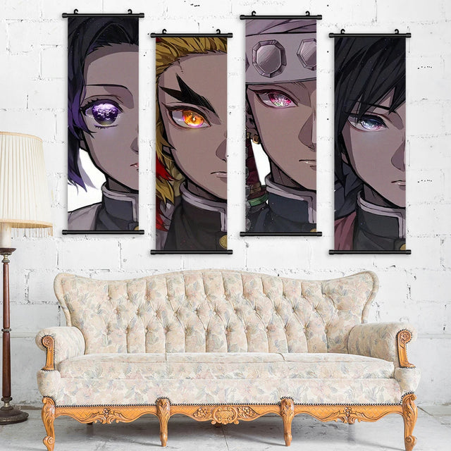 Giyu Tomioka Demon Slayer Custom Hanging Wall Poster - Item - BYTOODAY