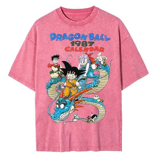 Goku Friends Custom Pink T-shirt - Item - BYTOODAY