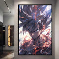 Goku Kaioken Decorative Canvas Wall Poster - Item - BYTOODAY