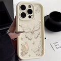 Golden Butterflies Patterned Phone Case - Item - BYTOODAY