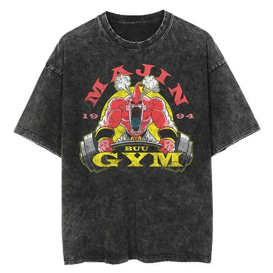 GYM Custom Black T-shirt Dragon Ball - Item - BYTOODAY