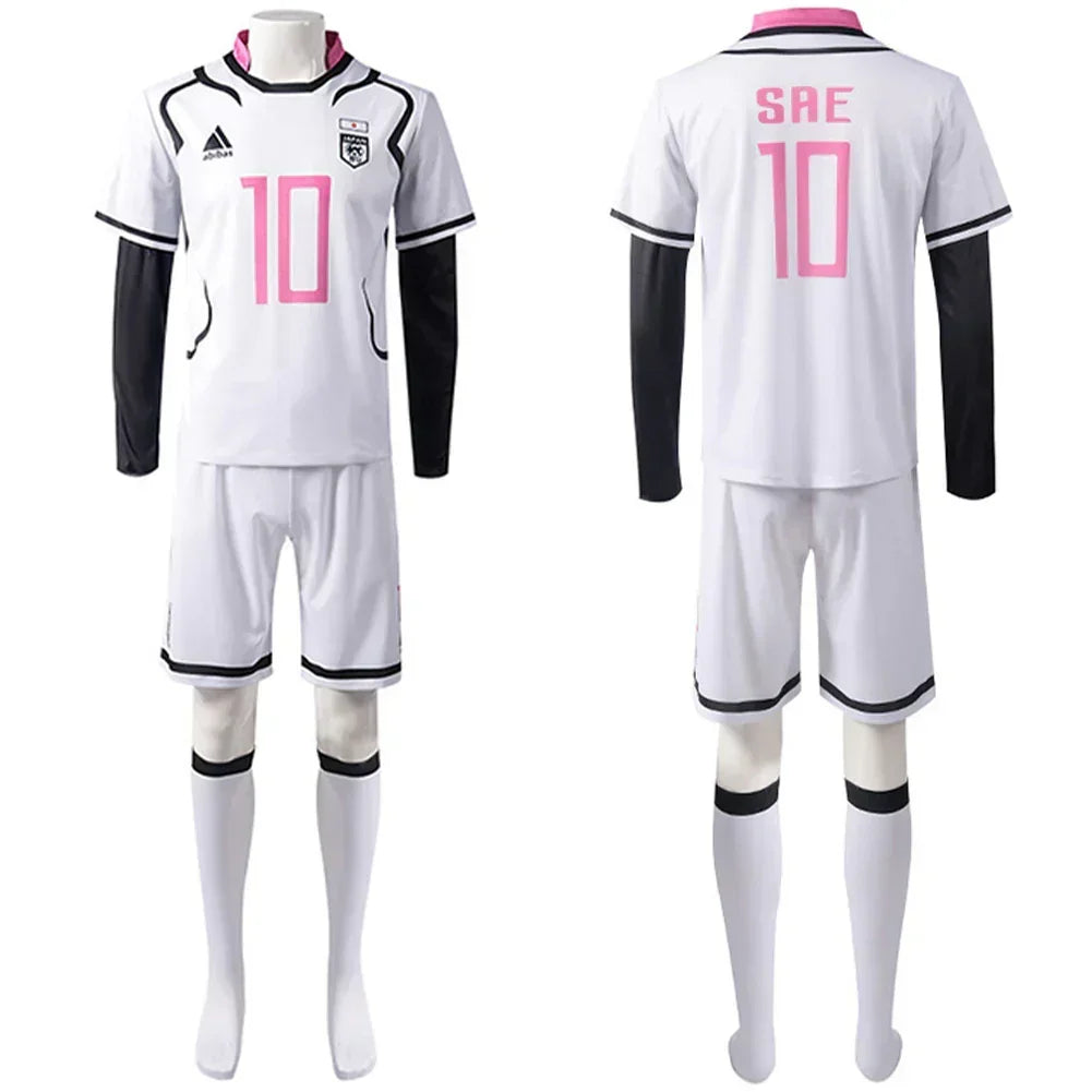 Itoshi Sae Blue Lock U20 Japan Team Cosplay Set - BYTOODAY
