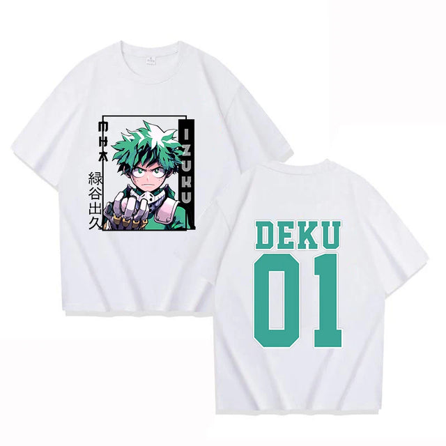 Izuku Midoriya Custom Print T-shirt - Item - BYTOODAY