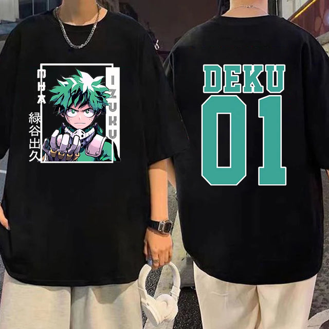 Izuku Midoriya Custom Print T-shirt - Item - BYTOODAY