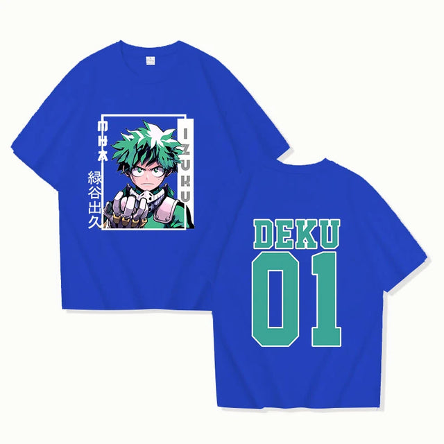 Izuku Midoriya Custom Print T-shirt - Item - BYTOODAY