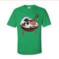 Japan Tempest in Ramen Bowl Printed T-shirt - Item - BYTOODAY