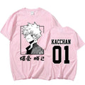 Katsuki Bakugo Custom Print T-shirt - Item - BYTOODAY