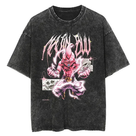 Kid Buu Large Black T-shirt - Item - BYTOODAY