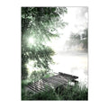 Lake Wooden Quay Pattern Wall Decor - Item - BYTOODAY