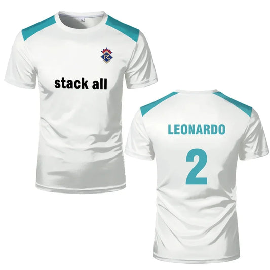 Leonardo's Custom Jersey Blue Lock Re AI Team - BYTOODAY