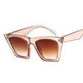 Light Brown Vintage Fashion Sunglasses - Item - BYTOODAY