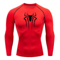 Long Sleeve Workout Compression Spider Top - Item - BYTOODAY