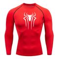 Long Sleeve Workout Compression Spider Top - Item - BYTOODAY