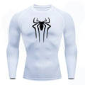 Long Sleeve Workout Compression Spider Top - Item - BYTOODAY