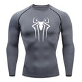 Long Sleeve Workout Compression Spider Top - Item - BYTOODAY