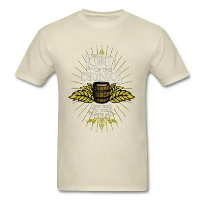 "Lord of the Drinks" Parody Theme Printed T-Shirt - Item - BYTOODAY