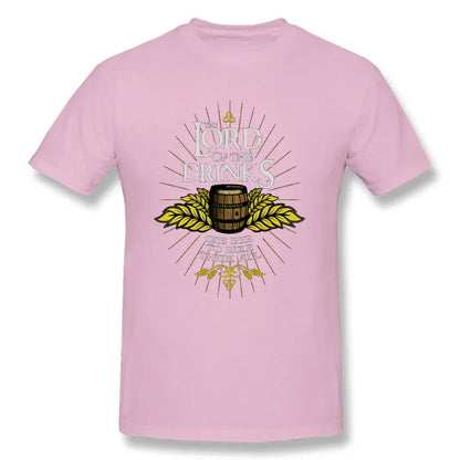 "Lord of the Drinks" Parody Theme Printed T-Shirt - Item - BYTOODAY