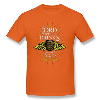 "Lord of the Drinks" Parody Theme Printed T-Shirt - Item - BYTOODAY