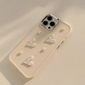 Lovely 3D Hearts Phone Case - Item - BYTOODAY