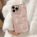 Lovely 3D Hearts Phone Case - Item - BYTOODAY