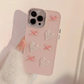 Lovely 3D Hearts Phone Case - Item - BYTOODAY