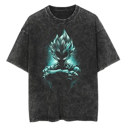 Majin Vegeta Custom Black T-shirt - Item - BYTOODAY