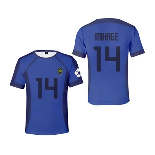 Mikage's Jersey Cosplay Anime Blue Lock Eleven Team - BYTOODAY