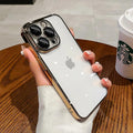 Modern Classy Style Clear iPhone Case XS to 12 - Item - BYTOODAY