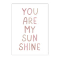 "My Sunshine" Cute Pink Wall Decor - Item - BYTOODAY