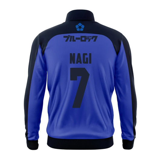 Nagi Customized Jacket Blue Lock Eleven - BYTOODAY