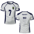 Nagi's Custom White Jersey Anime Blue Lock - BYTOODAY