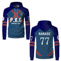 Nanase's Custom Blue Lock PXG Hoodie - BYTOODAY