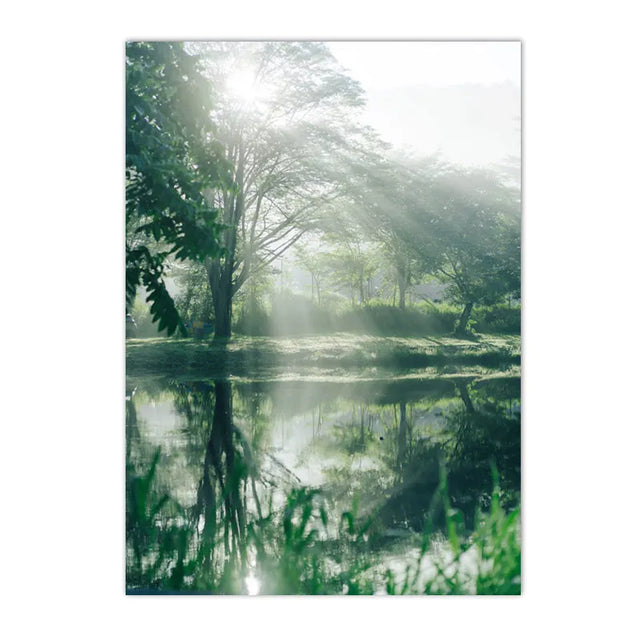 Natural Landscapes Theme Canvas Wall Decor - Item - BYTOODAY