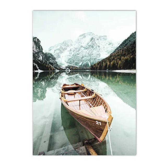 Natural Landscapes Theme Canvas Wall Decor - Item - BYTOODAY