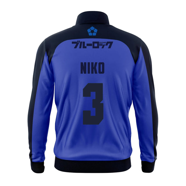 Niko Customized Jacket Blue Lock Eleven - BYTOODAY