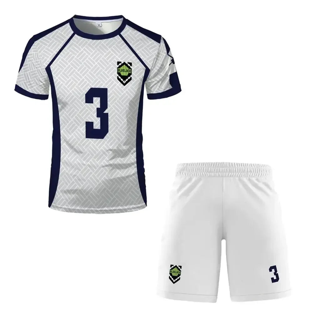 Niko's Custom Set Blue Lock White Team - BYTOODAY