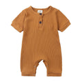 Olive Baby Cotton Romper - Item - BYTOODAY