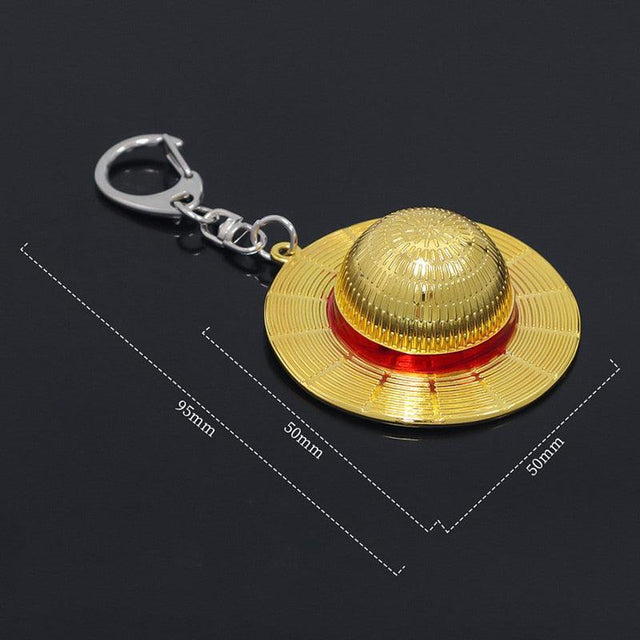 One Piece Cosplay Straw Hat Keychain - Item - BYTOODAY