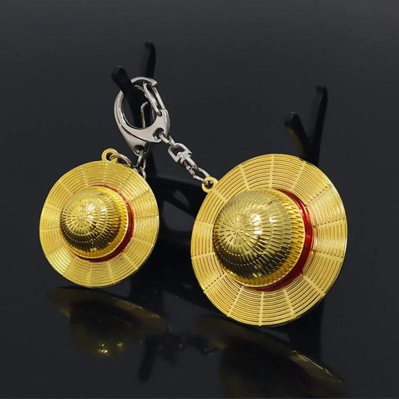 One Piece Cosplay Straw Hat Keychain - Item - BYTOODAY