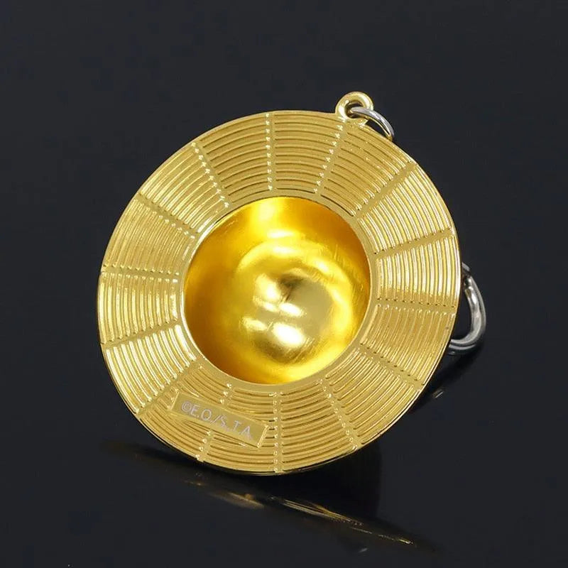 One Piece Cosplay Straw Hat Keychain - Item - BYTOODAY