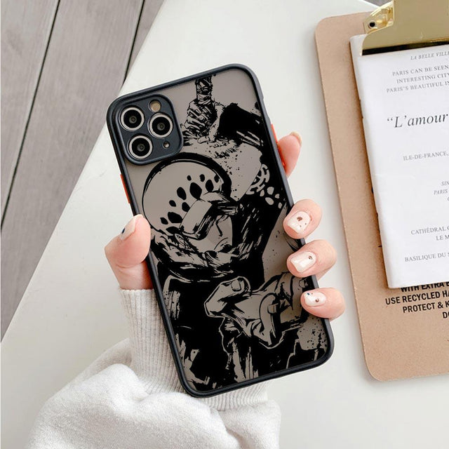 One Piece Custom Black iPhone Case (7 to 12) - Item - BYTOODAY