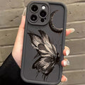 Painted Butterfly Pattern Phone Protective Case - Item - BYTOODAY