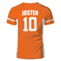 Palmetto State The Foxhole Court Custom Orange Jersey - Item - BYTOODAY